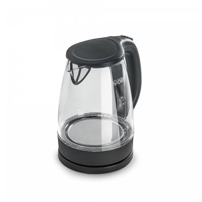 CHK Series Commercial Chef Cordless Glass Kettle, 1.7L/57-oz. Capacity, CHK17M2GB