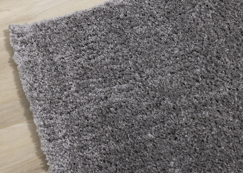 Taylor Dark Grey Comfort Shag Rug, 7'10\" x 10'6\" Indoor Area Rug