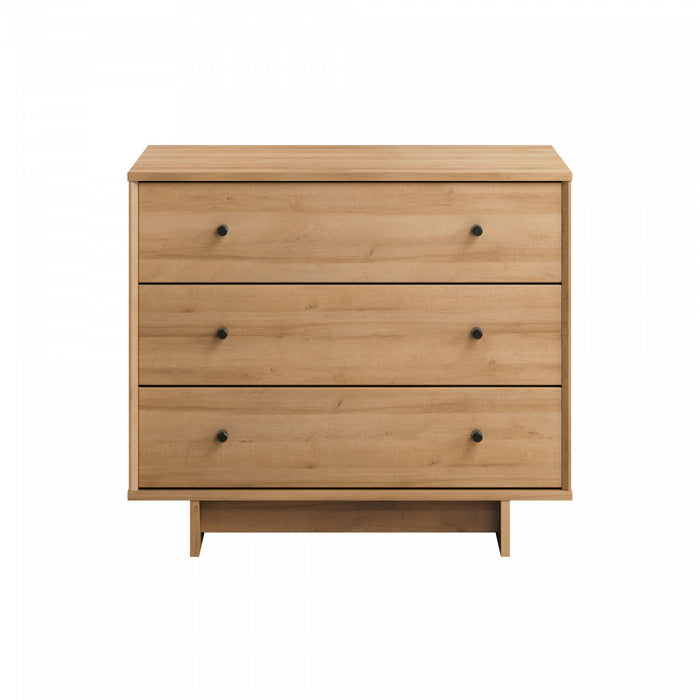 Finnley 3-drawer Nightstand - Natural Oak