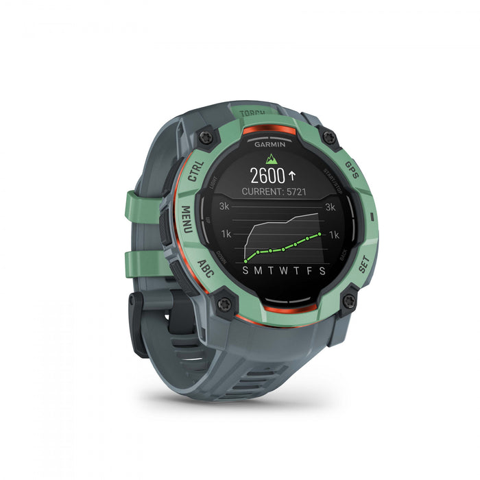 Garmin Instinct 3 Amoled Smartwatch 50 Mm - Rugged Militart Spec 810, Compass, Barometric Altimeter 