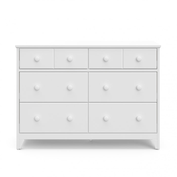 Storkcraft Moss 6 Drawer Dresser - White