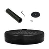 Costway 20'' Round 23L Water Filled Umbrella Base Stand Self-filled Patio Furniture