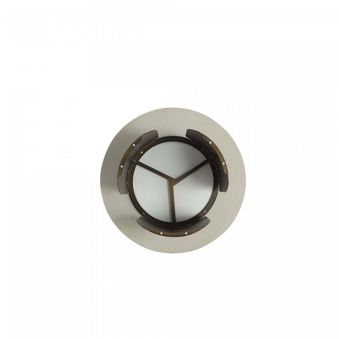 Monica Modern Glam Sintered Stone Top Coffee Table in Bronze