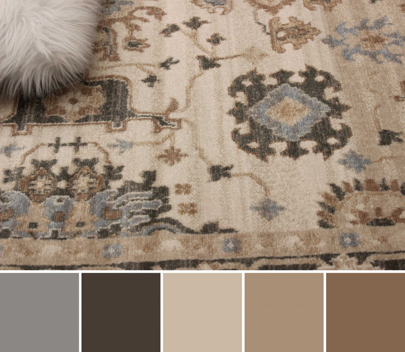 Gloria Ivory Area Rug - 5'0\" X 8'0\"   