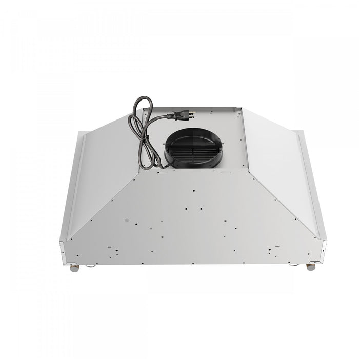 Forno Venezia 30 Inch Wall-Mounted Range Hood, White-FRHWM5503-30WHT