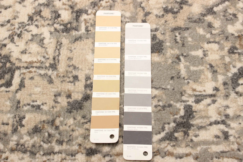 Priya Grey Area Rug - 2'8\" x 8'2\"