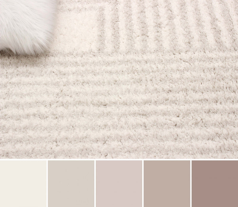 Briggs Ivory Area Rug - 5'0\" X 8'0\"  