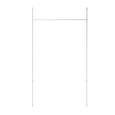 Umbra Anywhere White Expandable Curtain Rod and Room Divider - 36"-66" | Tringle à rideaux et séparateur de pièce extensible Anywhere de Umbra blanc - 36 po à 66 po