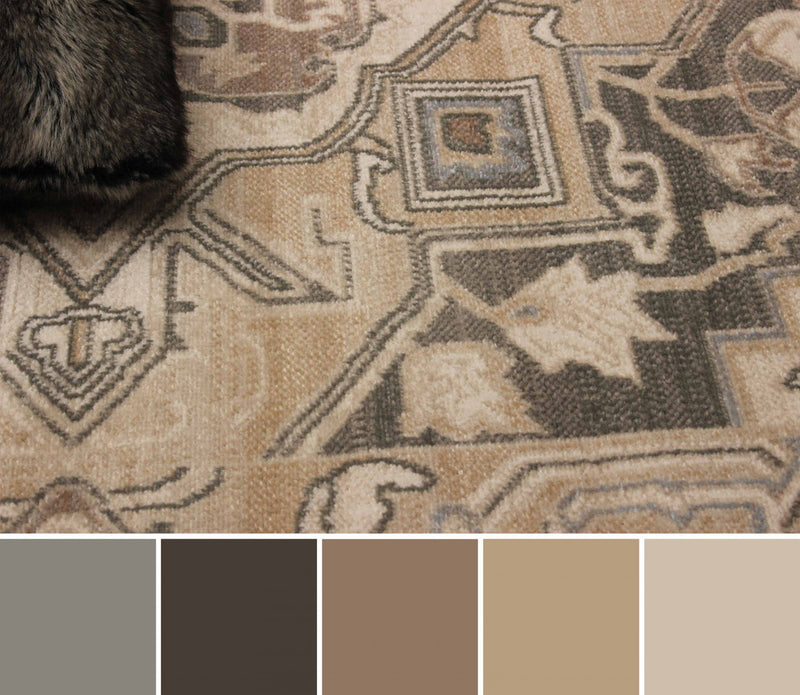 Addie Beige Area Rug - 5'0\" X 8'0\"  