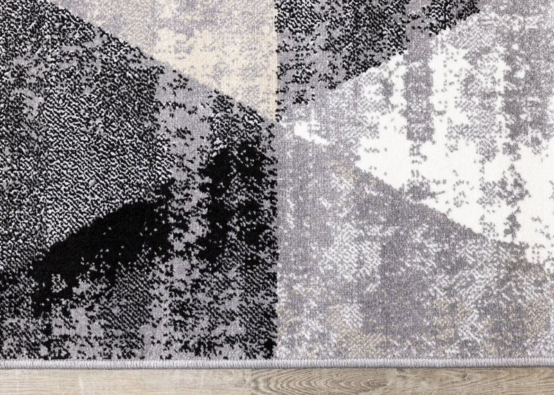 Covington Distressed Triangles Area Rug - 7'10\" x 10'6\"