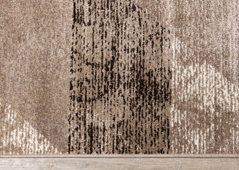 May Distressed Geometric Area Rug - 7'10\" x 10'6\"