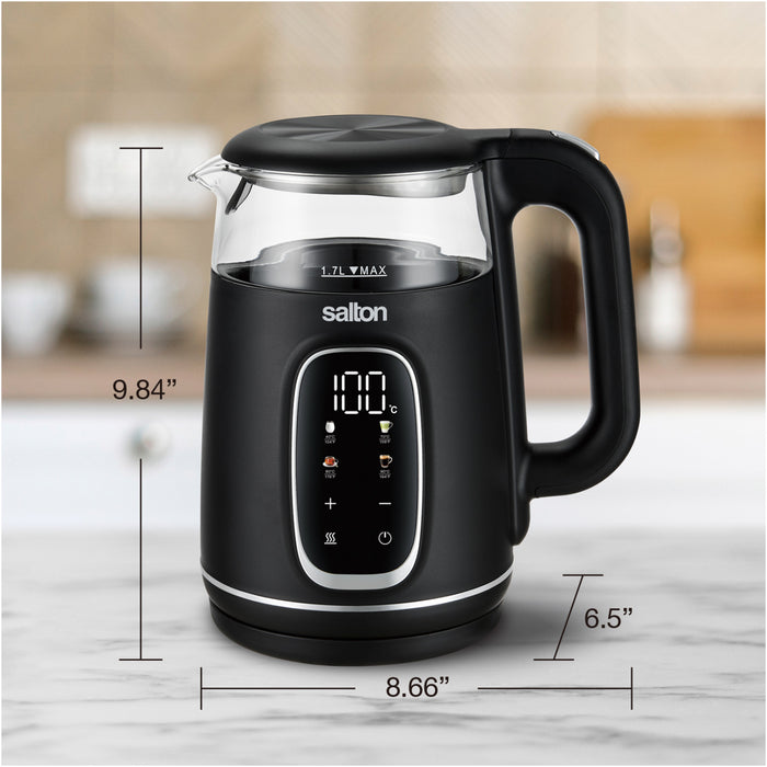 Salton Digital Touch Glass Kettle - 1.7L