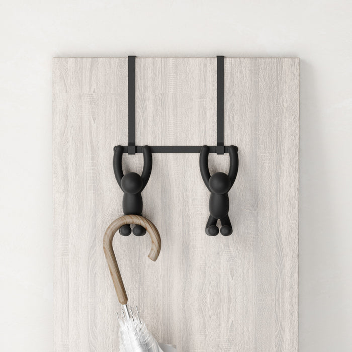 Umbra Buddy Double Over-Door Hooks - Black