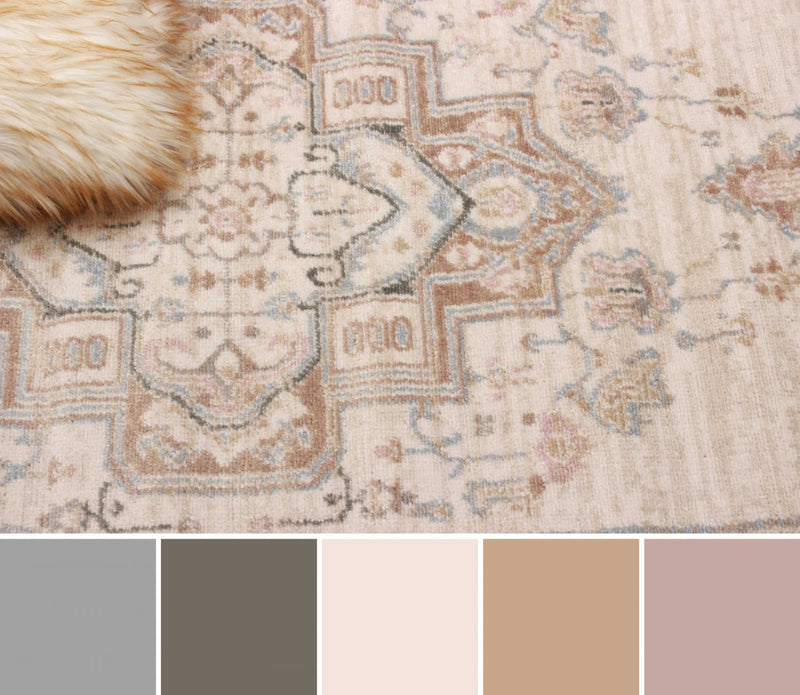 Katie Ivory Runner Area Rug - 2'8\" X 8'2\"  