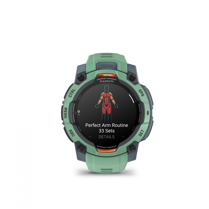 Garmin Instinct 3 Amoled Smartwatch 45 Mm - Rugged Military Spec 810, Compass, Barometric Altimeter 
