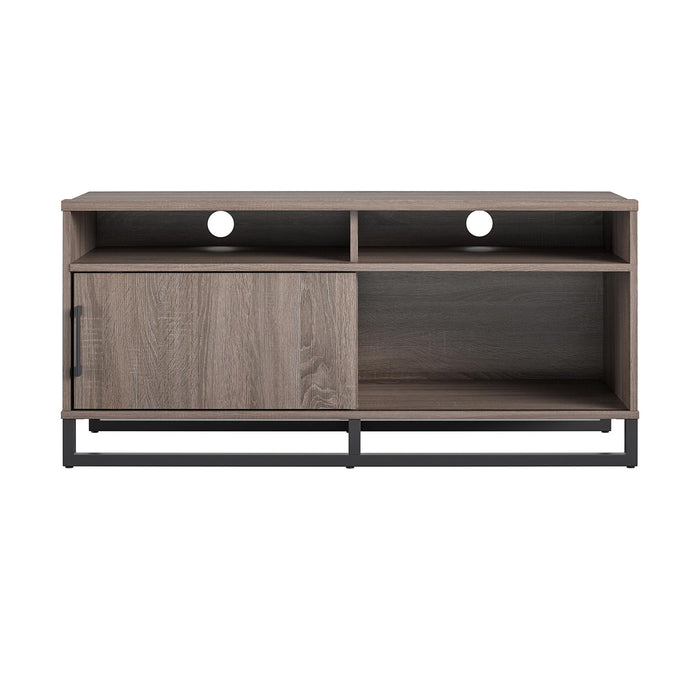 Dorel Home Mixed Material TV Stand for TVs up to 54\" - Distressed Grey Oak