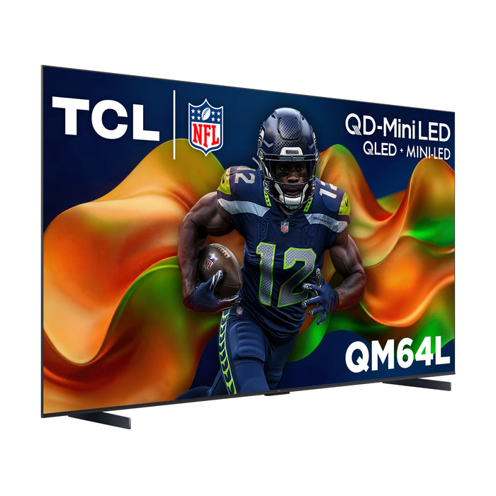 TCL 98\" QM64L QD Mini-LED 4K Smart Fire TV (98QM64L) - 2026 Model
