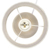 Marren Contemporary Textured Table Lamp, Beige, 12.5"H | Marren Lampe de table contemporaine texturee, Beige, 12,5 po H
