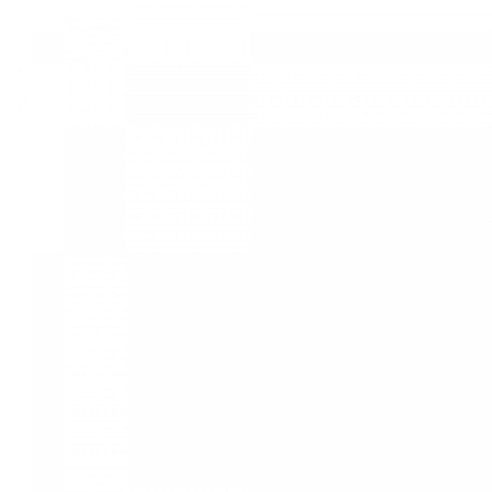 Granville Modern 18\" Nightstand in White (2-Drawer) - Set of 2