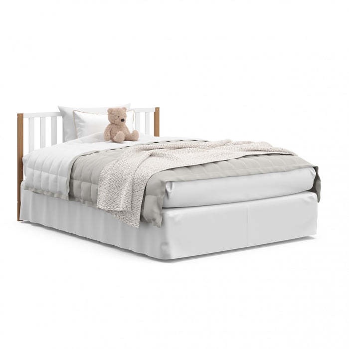 Storkcraft Modern Pacific 4-In-1 Convertible Crib - White/Vintage Driftwood