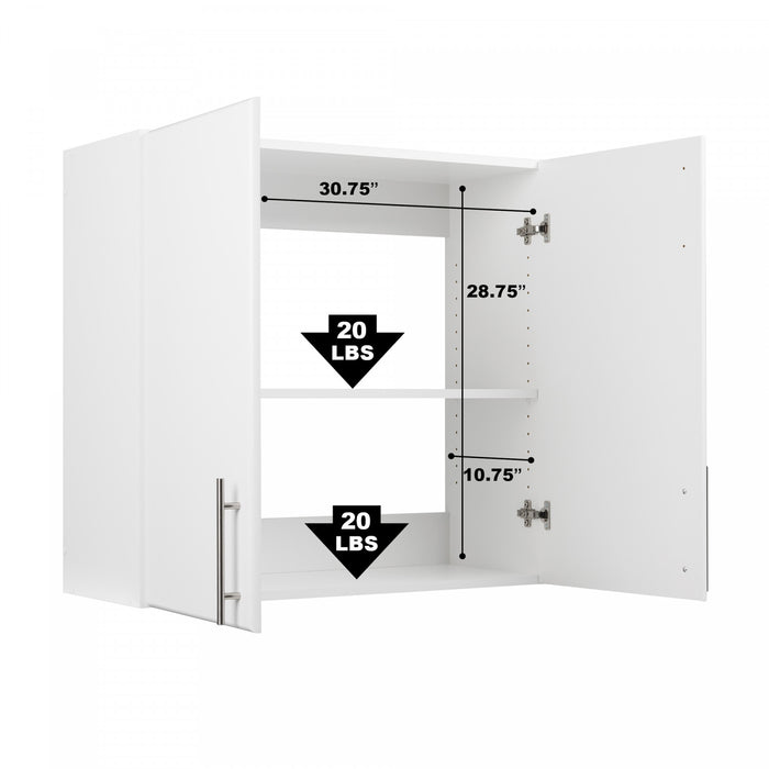 Elite 32\" Wall Cabinet - White