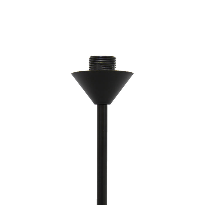 Klara 1 Light Torchiere Floor Lamp, Onyx, 70\"H