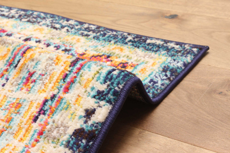 Lotus Navy Rug 5'0\" x 8'0\"