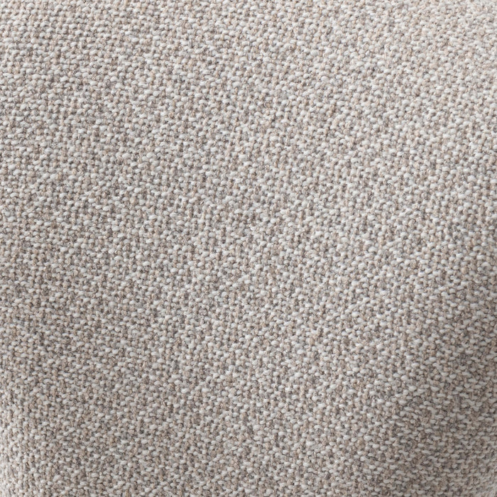 Aspen Mid-Century Modern Upholstered Tweed Armchair in Silver Lining