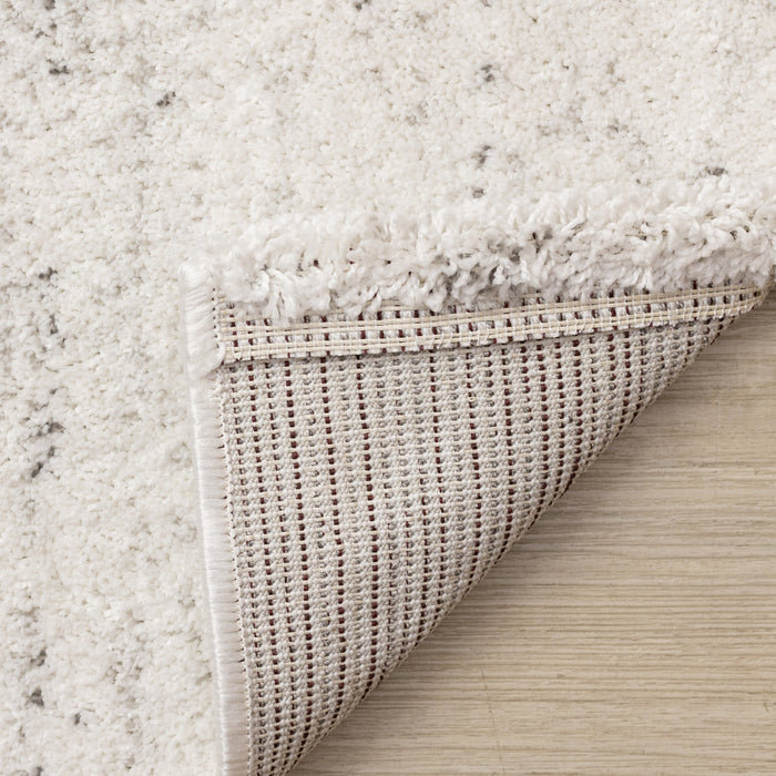 Surrey White Grey Speckled Rug, 5'3\" x 7'7\" Indoor Area Rug