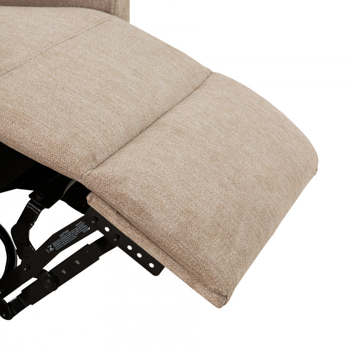 Sawyer 30 in. Upholstered Swivel Glider Recliner - Beige