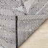Jackson Grey White Botanical Leaves Rug, 7'10" x 10'6" Outdoor Area Rug | Tapis Jackson a feuilles botaniques gris et blanc, 7'10" x 10'6"