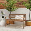 Catalan Bench Patio Seat - Teak|Banc Catalan pour la terrasse - teck