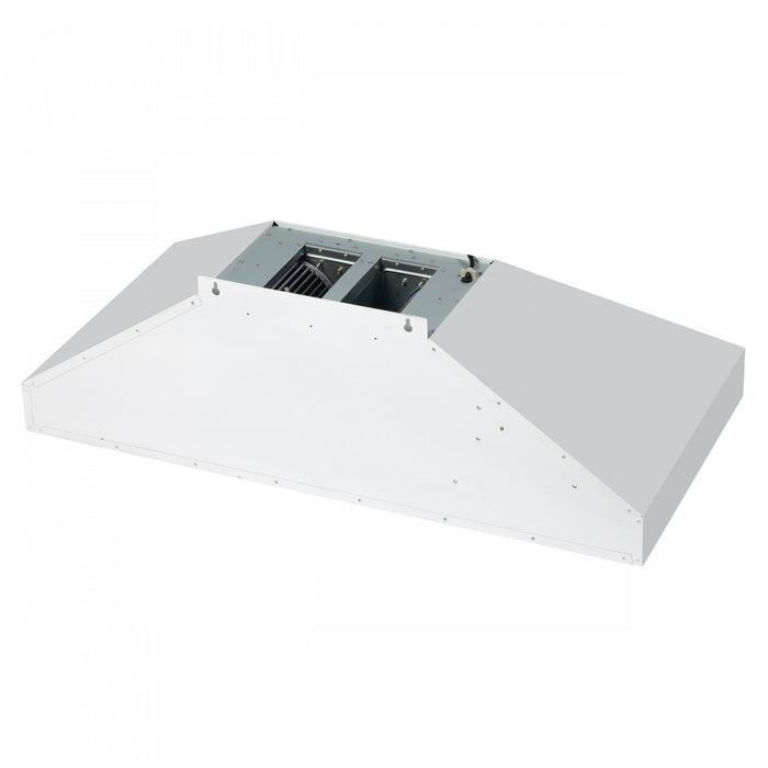 Forno Aria 48 Inch Wall-Mounted White Range Hood-FRHWM5095-48WHT