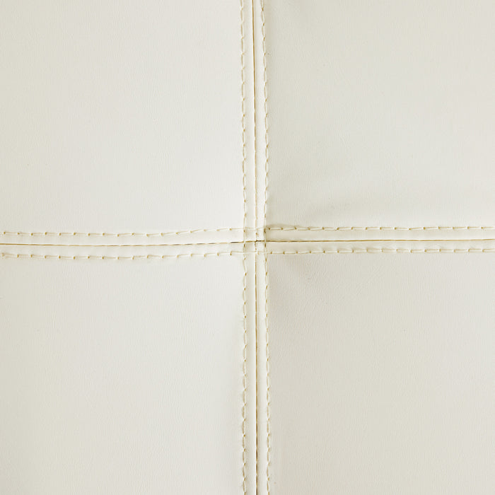 Sophia 48\" Storage Ottoman Bench with Legs End of Bed Bench,Beige