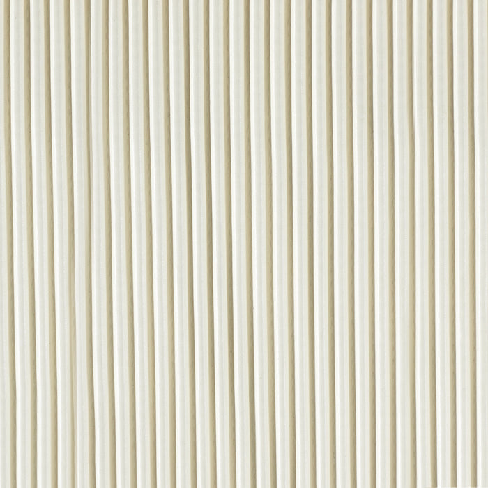 Anderson Modern Metal Top Upholstered End Table in Cream - Set of 2