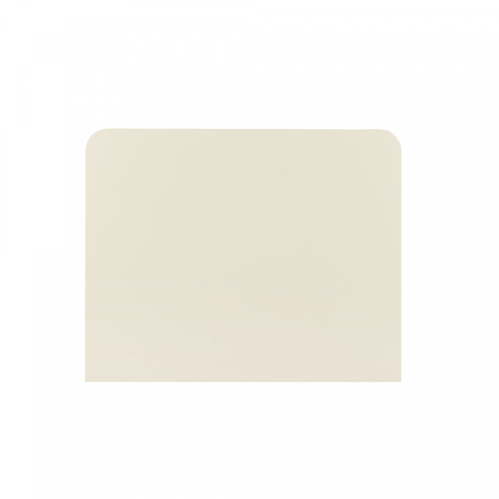 Ella Modern 20\" Nightstand in Cream (1-Drawer)