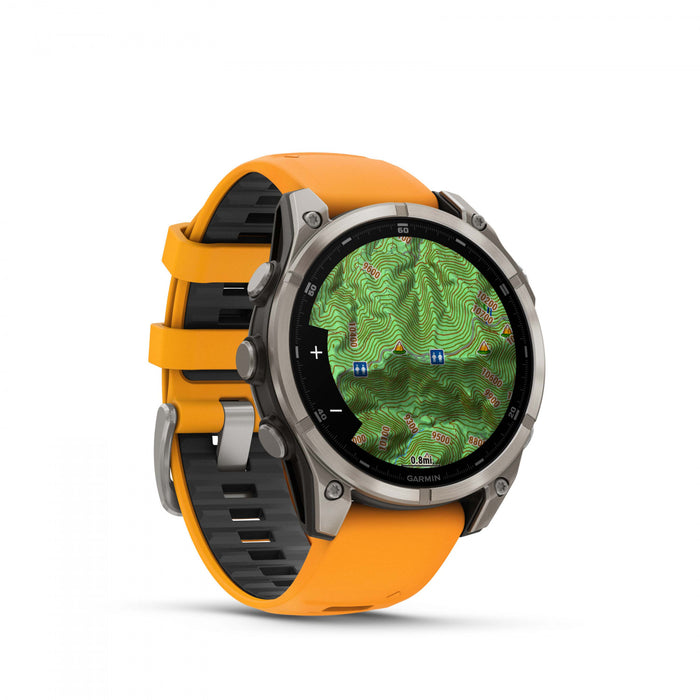 Garmin Fēnix 8 Amoled Sapphire Smartwatch 47mm - Gps, Compass, Gyroscope And Barometric Altimeter 