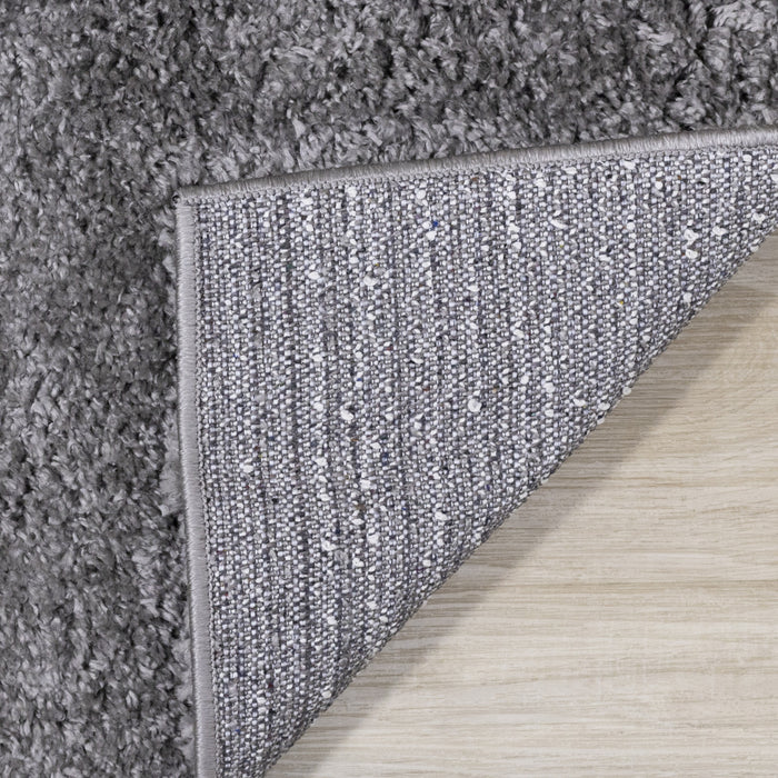Taylor Dark Grey Comfort Shag Rug, 7'10\" x 10'6\" Indoor Area Rug