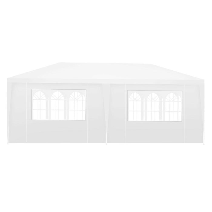 Costway Wedding Tent Canopy Party 10'x20' Heavy Duty Gazebo Cater Event W/ Side Walls