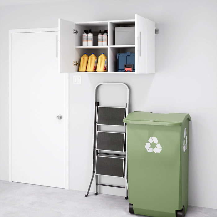 Hangups 36\" Upper Storage Cabinet - White