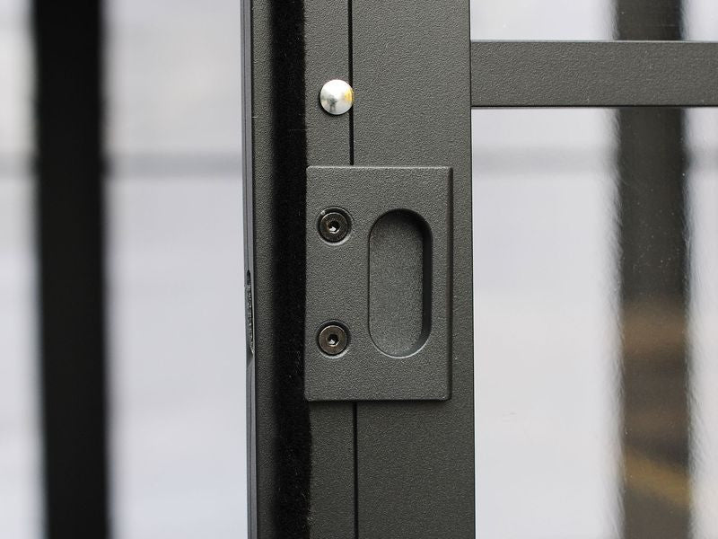 Florence Solarium 12x12 Metal Roof In Black