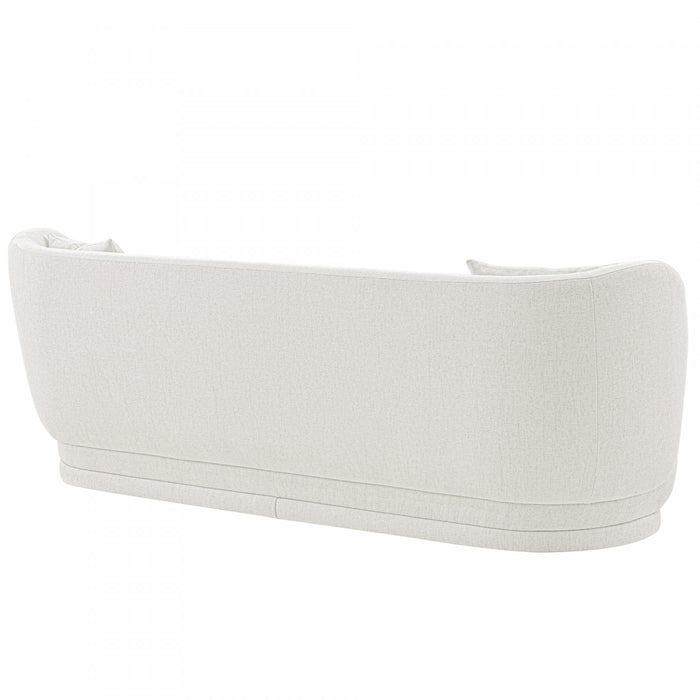 Siri Modern 2-Piece Sofa Set in Cream