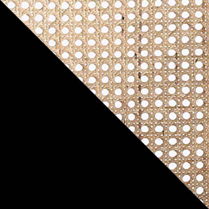 Hamlet and Rockaway Modern Industry Chic 9-Piece Dining Set in Black and Natural Dining Room Set