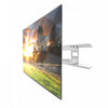 Kanto PDX650W Full Motion TV Wall Mount for 40" - 90" TVs, White Tv Mount | Support mural articule Kanto PDX650W pour televiseurs de 40 a 90 pouces, blanc