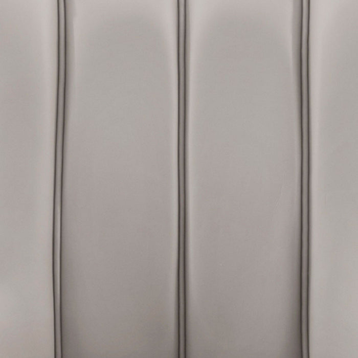 Eda Modern Wood Upholstered Dining Chair in Light Gray - Set of 2