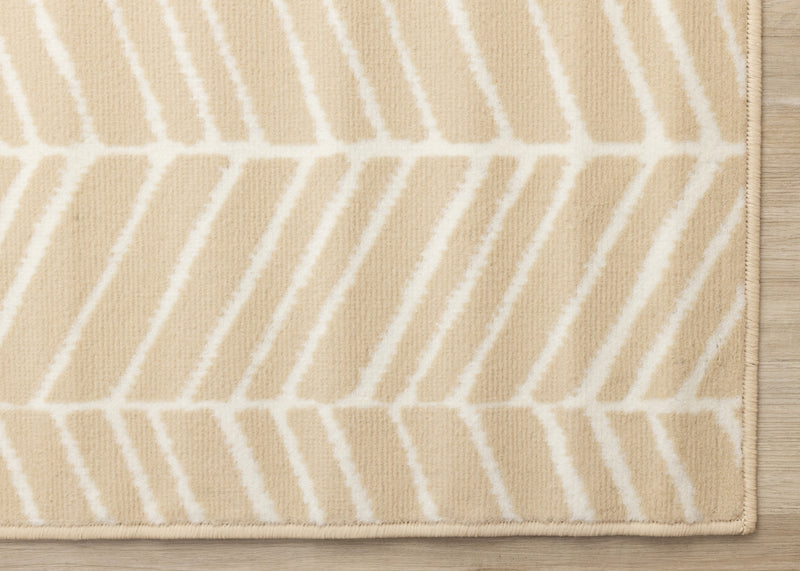Florence Herringbone Patterned Indoor Area Rug - 4'7\" x 6'7\"