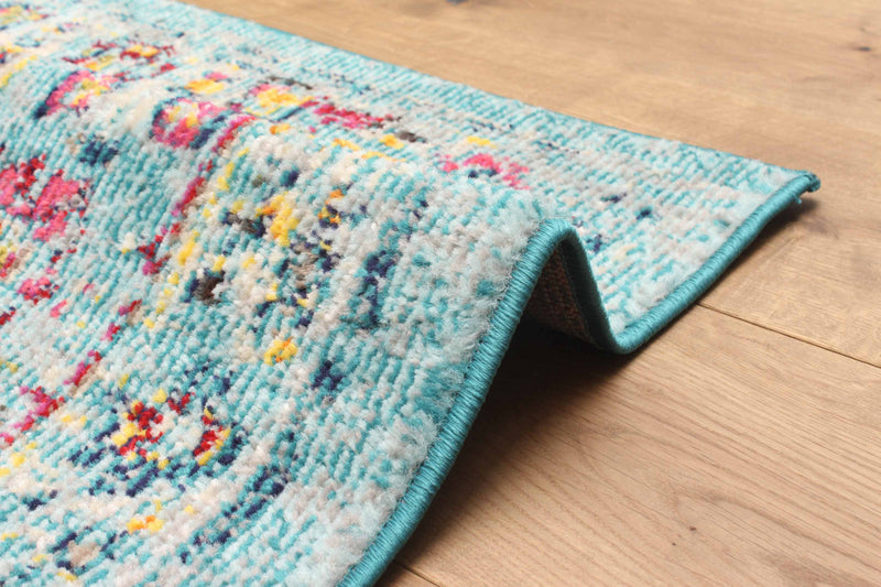 Jasmine Blue Rug 2'8\" x 8'2\"