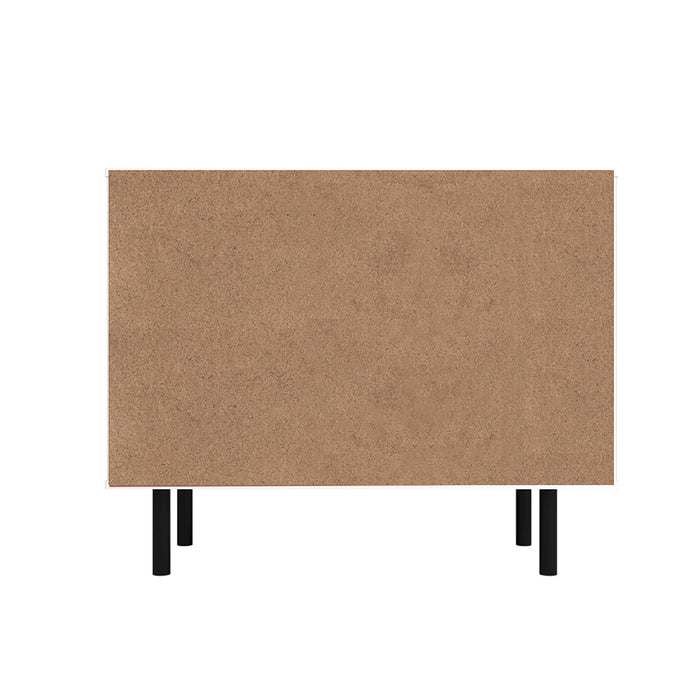 Liam Accent Cabinet - White