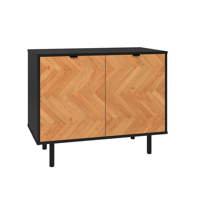 Liam Accent Cabinet - Black