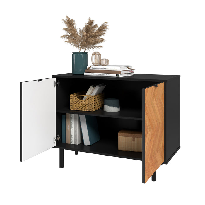 Liam Accent Cabinet - Black